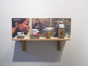 Fabian Pablo, Le Salon de Shrubism Cups, Glazed Ceramic, Wood, Cement, Glass, Acrylic, Vinyl
