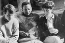 CCAC students smoking 1965